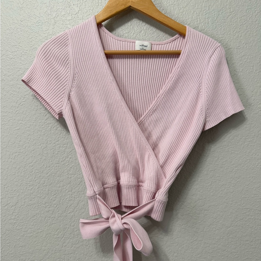 ARITZIA Wilfred All Tied Up Sweater
